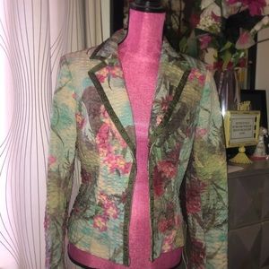 Alberto Makali-Floral blazer/ jacket